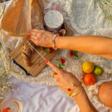 Necklace Summer Candy Berry Sunset