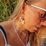 Necklace Summer Candy Berry Sunset