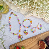 Necklace Summer Candy Berry Sunset