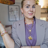 Necklace Summer Candy Berry Sunset