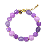 Armband Purple Mix Stone