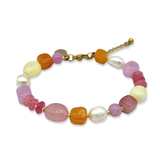 Necklace Summer Candy Berry Sunset