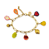 Necklace Summer Candy Berry Sunset