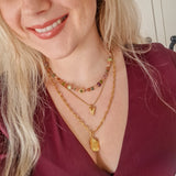 Necklace Plum Forest