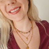 Necklace Golden Drop