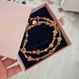 Necklace Plum Forest