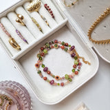 Necklace Plum Forest