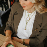 Necklace Golden Drop