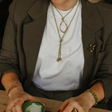 Necklace Golden Drop