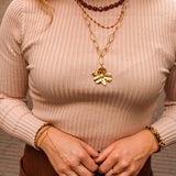 Ketting Burgundy Stone