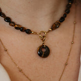 Hanger Tiger Eye Disk