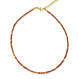 Ketting Apricot Faceted Mini