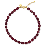 Ketting Burgundy Stone