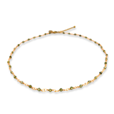 Necklace Shimmer Peridot green