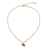 Ketting Chrystal Rose Duo