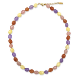 Ketting Pastel Lila Butter Yellow