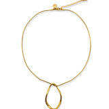 Necklace Golden Drop
