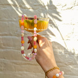 Necklace Summer Candy Berry Sunset