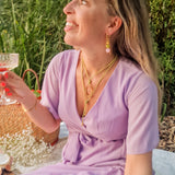 Necklace Golden Drop