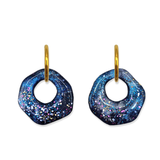 Oorbellen Charcoal Galaxy Organic