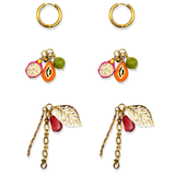 Necklace Summer Candy Berry Sunset