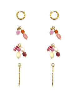 Necklace Summer Candy Berry Sunset