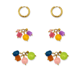 Necklace Summer Candy Berry Sunset