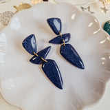 Oorbellen Galaxy Midnight Blue Pendant