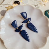 Oorbellen Galaxy Midnight Blue Pendant