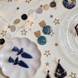 Oorbellen Charcoal Triangle