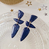Oorbellen Galaxy Midnight Blue Pendant