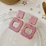 Oorbellen Pink Shimmer