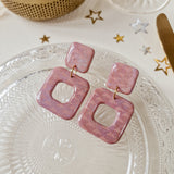 Oorbellen Pink Shimmer