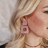 Oorbellen Pink Shimmer