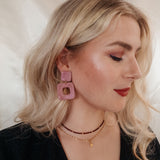 Oorbellen Pink Shimmer