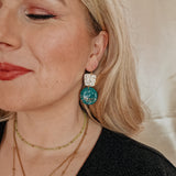 Ketting Matcha Green Faceted Mini