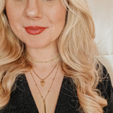 Ketting Matcha Green Faceted Mini