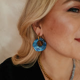 Oorbellen Charcoal Galaxy Organic