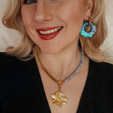 Necklace Summer Candy Berry Sunset