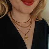 Golden Triangle Necklace