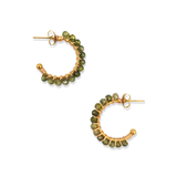 Oorbellen Shimmer Peridot Groen