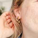 Oorbellen Shimmer Peridot Groen