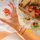 Necklace Summer Candy Berry Sunset