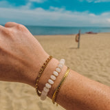 Bracelet Candy Latte White