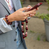 Ketting & Phone Cord Rosé Merlot Link