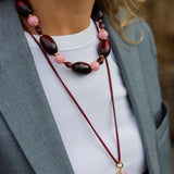 Ketting & Phone Cord Rosé Merlot Link