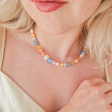 Necklace Summer Candy Berry Sunset
