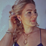 Necklace Golden Drop