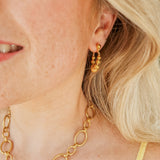 Oorbellen Essential Hammered Beads