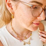 Oorbellen Essential Hammered Beads